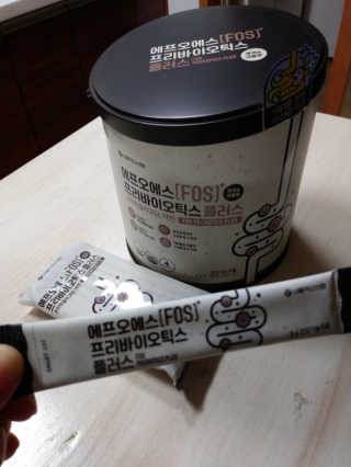 서울약사신협_FOS프리바이오틱스플러스쿠앤크_5gX100포 — 5점을 준 리뷰어가 2020년 5월 올린 사용 사진