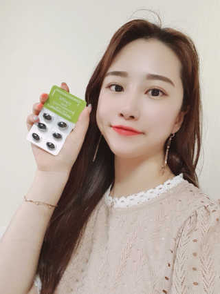 JW중외제약 마이코드 루테인지아잔틴 아스타잔틴 — 5점을 준 리뷰어가 2020년 7월 올린 사용 사진