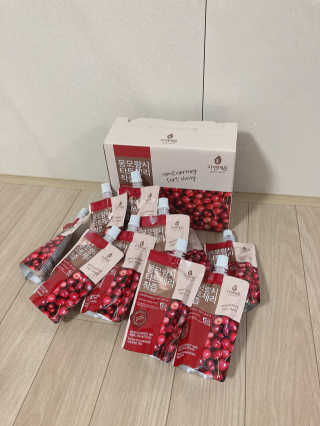 자연에온 몽모랑시 타트체리 착즙 100mL 10개입 2BOX — 5점을 준 리뷰어가 2020년 11월 올린 사용 사진