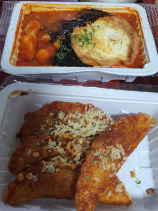 죠스떡볶이 [죠스푸드] 짜빠떡볶이+떡또그+범벅만두 신메뉴 3종 — 5점을 준 리뷰어가 2020년 4월 올린 사용 사진
