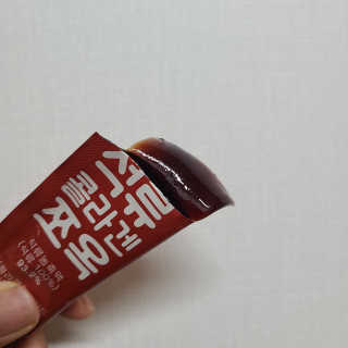 조은약초 석류콜라겐 석류즙 석류쪼옥 젤리 스틱 15포 x 20g — 4점을 준 리뷰어가 2020년 8월 올린 사용 사진