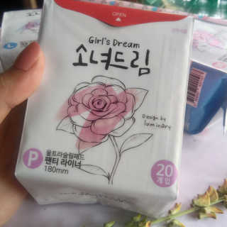 Girls Dream Sanitary Napkins — 4.5점을 준 리뷰어가 2021년 2월 올린 사용 사진