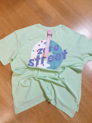 제로스트릿 ZERO STREET - BACK DONUT T-SHIRT 7 COLOR — 4점을 준 리뷰어가 2020년 7월 올린 사용 사진