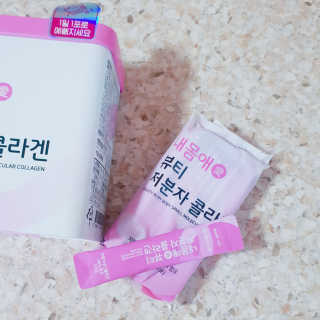 서울약사신협_내몸애뷰티저분자콜라겐_2.5g 50포 — 5점을 준 리뷰어가 2020년 5월 올린 사용 사진