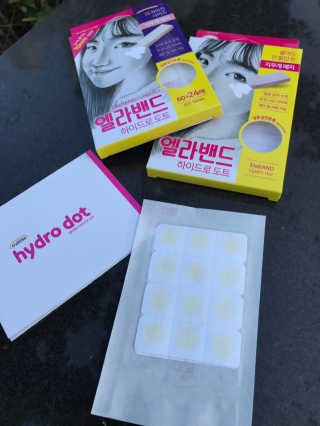 엘라밴드 하이드로 도트 스팟패치 12mm, 10mm — 5점을 준 리뷰어가 2020년 8월 올린 사용 사진