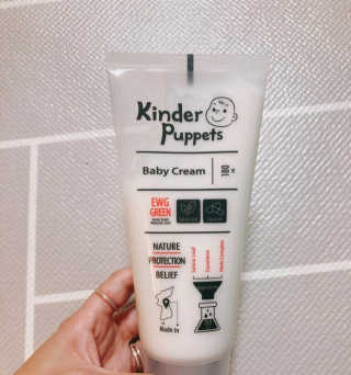킨더퍼페츠 베이비크림 180ml — 5점을 준 리뷰어가 2020년 9월 올린 사용 사진