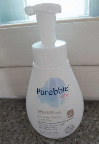 Purebble [퓨어블] 베이비 젖병세정제 500ml — 5점을 준 리뷰어가 2020년 8월 올린 사용 사진