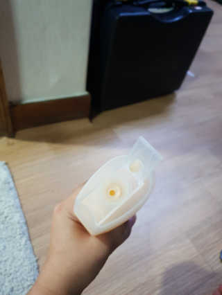 알게마린 해피피치 샤워젤 — 5점을 준 리뷰어가 2020년 7월 올린 사용 사진