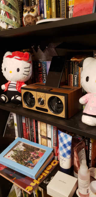 SEVIZ RETRO20W 레트로 블루투스 스피커 — 5점을 준 리뷰어가 2020년 6월 올린 사용 사진