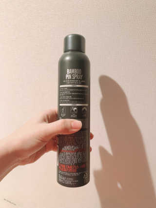 다슈코리아 다슈 포 맨 프리미엄 밤부 핀 스프레이 300ml — 4.5점을 준 리뷰어가 2020년 9월 올린 사용 사진