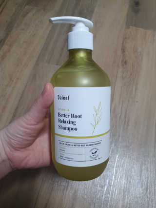 달리프 클로렐라 베러 루트 릴렉싱 샴푸 500ml — 5점을 준 리뷰어가 2020년 12월 올린 사용 사진