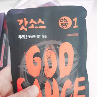 갓소스 만능양념소스 60gx4팩 1,2,3단계샘플러60gx3팩 — 4.5점을 준 리뷰어가 2020년 6월 올린 사용 사진