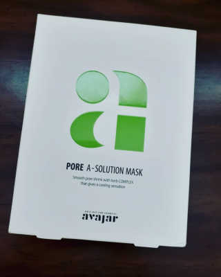 Avajar A-Solution 마스크 — 5점을 준 리뷰어가 2021년 1월 올린 사용 사진