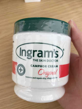 인그람스 캠퍼 크림 오리지널 300ml — 5점을 준 리뷰어가 2020년 4월 올린 사용 사진