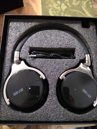 SEVIZ Bluetooth Headphones 10 3color — 5점을 준 리뷰어가 2020년 8월 올린 사용 사진
