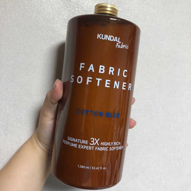 쿤달 시그니처 3배 초고농축 섬유유연제 1580ml 리뷰 사진