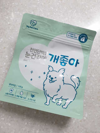 My Pet Care 천연단백질 눈건강에 개좋아 — 4점을 준 리뷰어가 2020년 12월 올린 사용 사진