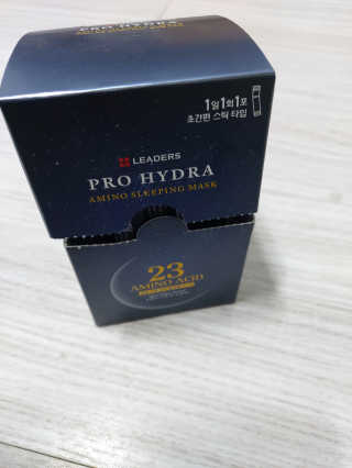 리더스코스메틱 리더스 프로 하이드라 아미노 슬리핑 마스크 — 4점을 준 리뷰어가 2020년 5월 올린 사용 사진