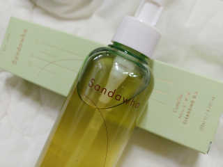 스킨큐어 산다화 순한 클렌징 동백 오일 200ml — 4.5점을 준 리뷰어가 2020년 4월 올린 사용 사진
