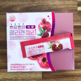 헬스업_쁘띠쁘띠석류콜라겐젤리_20g x 14포 — 5점을 준 리뷰어가 2020년 11월 올린 사용 사진