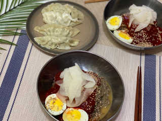 [해주냉면] 신천맛집 매운 비빔냉면 2인분 + 무절임 — 5점을 준 리뷰어가 2020년 5월 올린 사용 사진