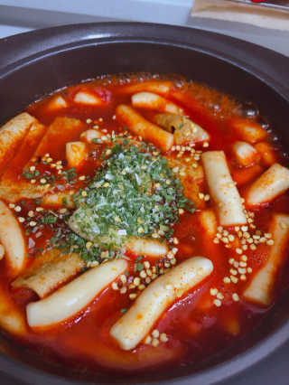 화곡미담 옛날 떡볶이 — 4점을 준 리뷰어가 2020년 5월 올린 사용 사진