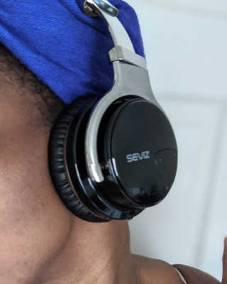 SEVIZ Bluetooth Headphones 10 3color — 5점을 준 리뷰어가 2020년 8월 올린 사용 사진
