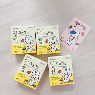 네이처오다 달칩 초코샌드 — 5점을 준 리뷰어가 2020년 7월 올린 사용 사진