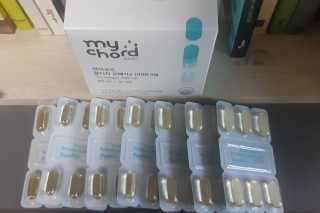 JW중외제약 마이코드 알티지 오메가3 1000 mg — 5점을 준 리뷰어가 2020년 7월 올린 사용 사진