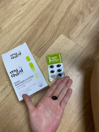 JW중외제약 마이코드 루테인지아잔틴 아스타잔틴 — 4점을 준 리뷰어가 2020년 8월 올린 사용 사진