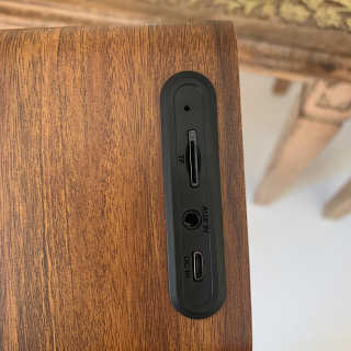 SEVIZ MINI10W 레트로 블루투스 스피커 — 5점을 준 리뷰어가 2020년 9월 올린 사용 사진