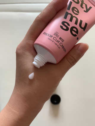 ATS스타일 뮤즈 ATS 스타일 뮤즈 리페어 컬 크림 50ml X 2EA — 5점을 준 리뷰어가 2020년 10월 올린 사용 사진
