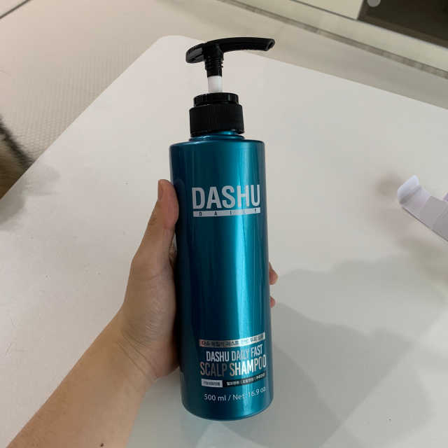 다슈 데일리 패스트 한방 두피 샴푸 500ml 리뷰 사진