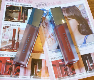 [블랙루즈] 에어 핏 벨벳 틴트 시즌6 5종 중 택1+랜덤1 — 4점을 준 리뷰어가 2020년 6월 올린 사용 사진