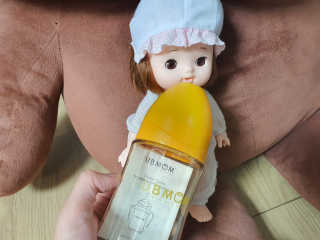 유비맘 PPSU 젖병 노꼭지_200ml_컬러 랜덤 발송 — 5점을 준 리뷰어가 2020년 9월 올린 사용 사진
