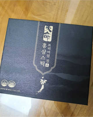 헬스업_천명진프리미엄홍삼스틱_10ml x 30포 — 4점을 준 리뷰어가 2020년 10월 올린 사용 사진
