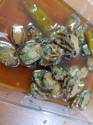 바다는다웰빙이다 완도사랑 전복죽 250g - 2팩 + 전복장조림 2팩 — 5점을 준 리뷰어가 2020년 11월 올린 사용 사진