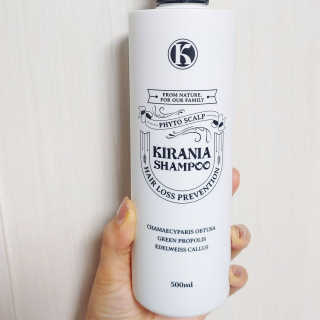 키라니아 피토스칼프 탈모완화 기능성샴푸 500ml — 5점을 준 리뷰어가 2020년 12월 올린 사용 사진