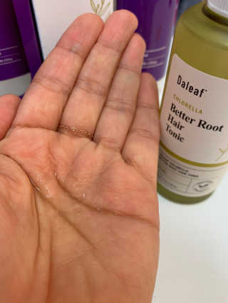 달리프 클로렐라 베러 루트 헤어토닉 100ml — 5점을 준 리뷰어가 2020년 11월 올린 사용 사진