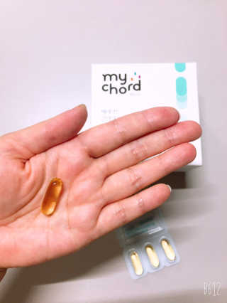 JW중외제약 마이코드 알티지 오메가3 1000 mg — 4.5점을 준 리뷰어가 2020년 8월 올린 사용 사진