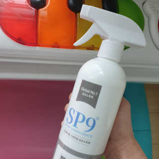 SP9 스프레이형 프리미엄 살균소독제 500ml+100ml — 5점을 준 리뷰어가 2020년 11월 올린 사용 사진