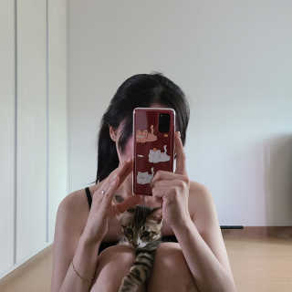 알파카케이스 냥냥이 세마리 패턴 투명 젤리 폰케이스 — 5점을 준 리뷰어가 2020년 6월 올린 사용 사진