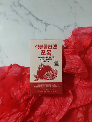 조은약초 석류콜라겐 석류즙 석류쪼옥 젤리 스틱 15포 x 20g — 5점을 준 리뷰어가 2020년 8월 올린 사용 사진