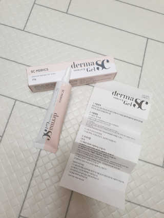 derma SC-Gel 더마에스씨 겔 20g — 5점을 준 리뷰어가 2020년 5월 올린 사용 사진