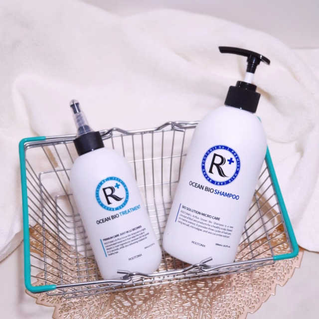 [루토닉스] R+ 오션 바이오 샴푸+트리트먼트 세트 리뷰 사진