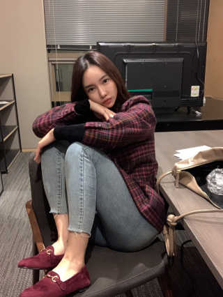 세인트디보스 스웨이드 로퍼 플랫 1cm — 4점을 준 리뷰어가 2020년 10월 올린 사용 사진