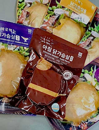 바로 먹는 아침 실온보관 닭가슴살 6종 — 5점을 준 리뷰어가 2020년 9월 올린 사용 사진