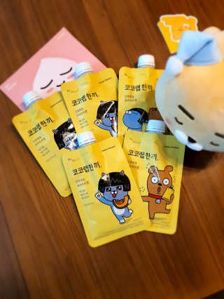 [코코랩] 코코랩 한끼 4 종 중 1종 랜덤 발송 — 5점을 준 리뷰어가 2020년 4월 올린 사용 사진