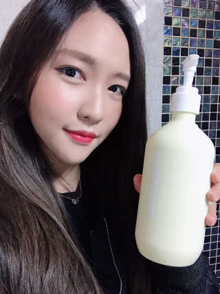 멈칫 향기좋은 약산성 샴푸, 단백질 퀵트리트먼트 택1 — 5점을 준 리뷰어가 2020년 5월 올린 사용 사진
