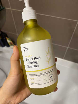 달리프 클로렐라 베러 루트 릴렉싱 샴푸 500ml — 5점을 준 리뷰어가 2020년 11월 올린 사용 사진